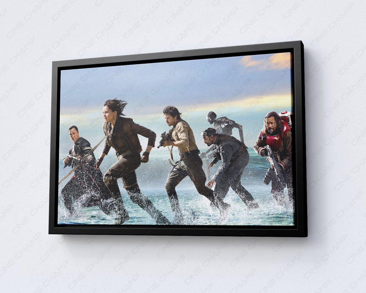 Rogue One Star Wars Movie Poster Canvas