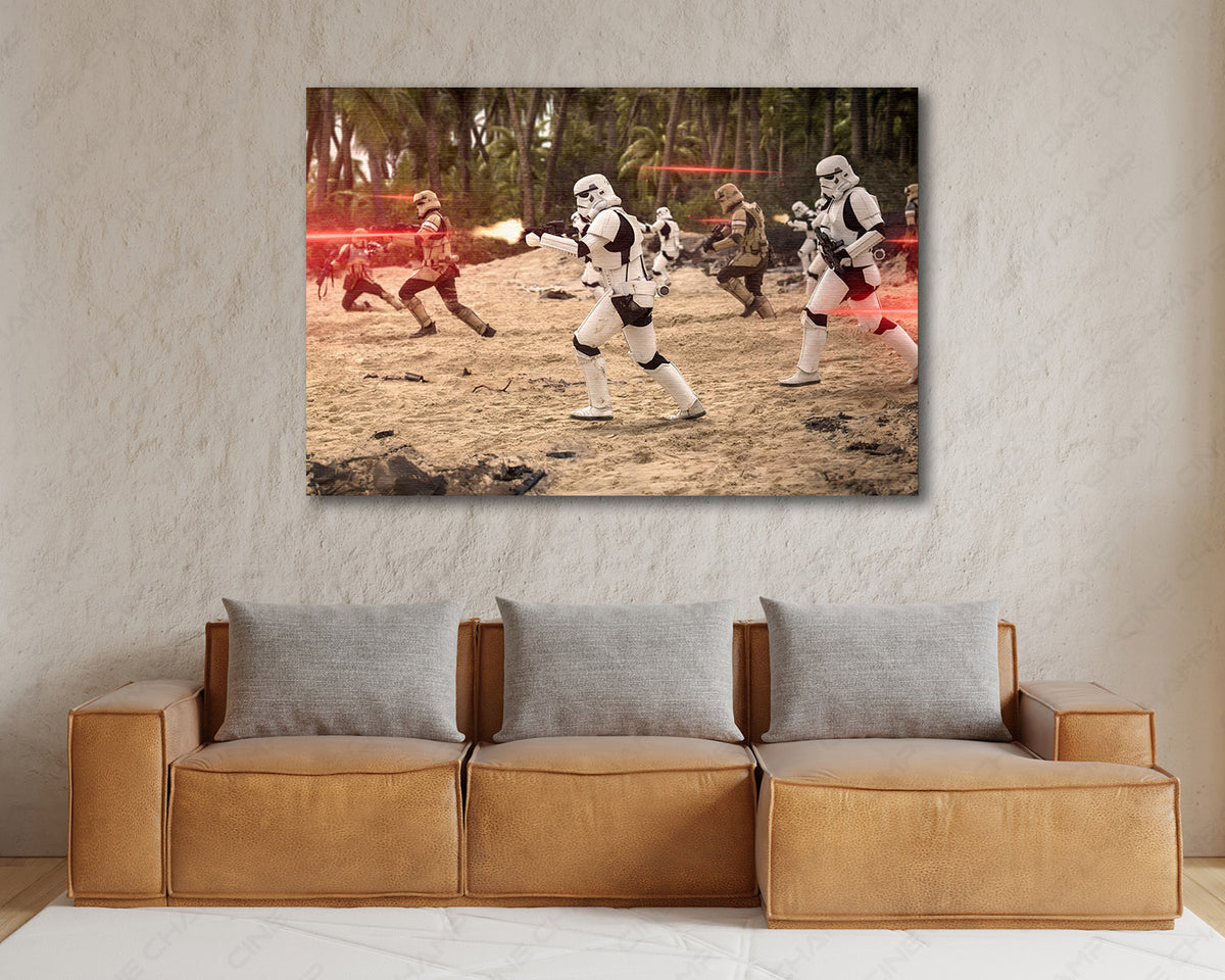 Rogue One Stormtrooper Movie Artwork