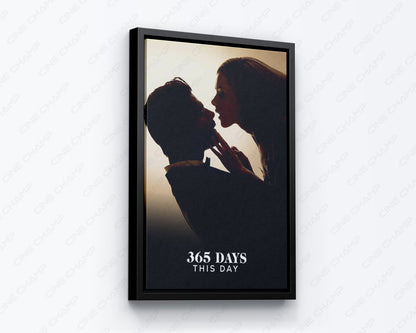 Romantic Movie Couple Canvas Artwork