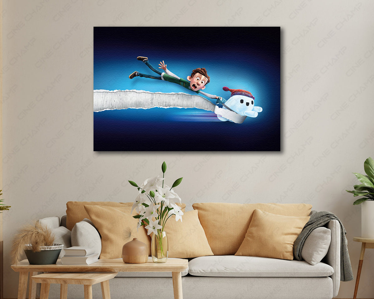 Ron B Bot Animated Canvas Print