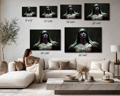 Ronan Guardians Movie Poster Canvas