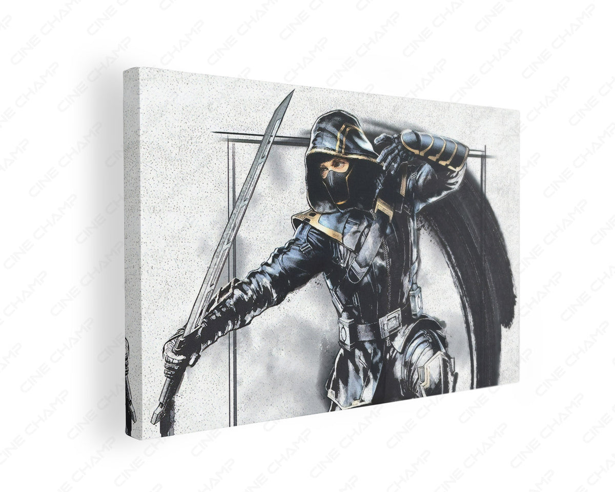 Ronin Hawkeye Avengers Endgame Canvas Wall Art