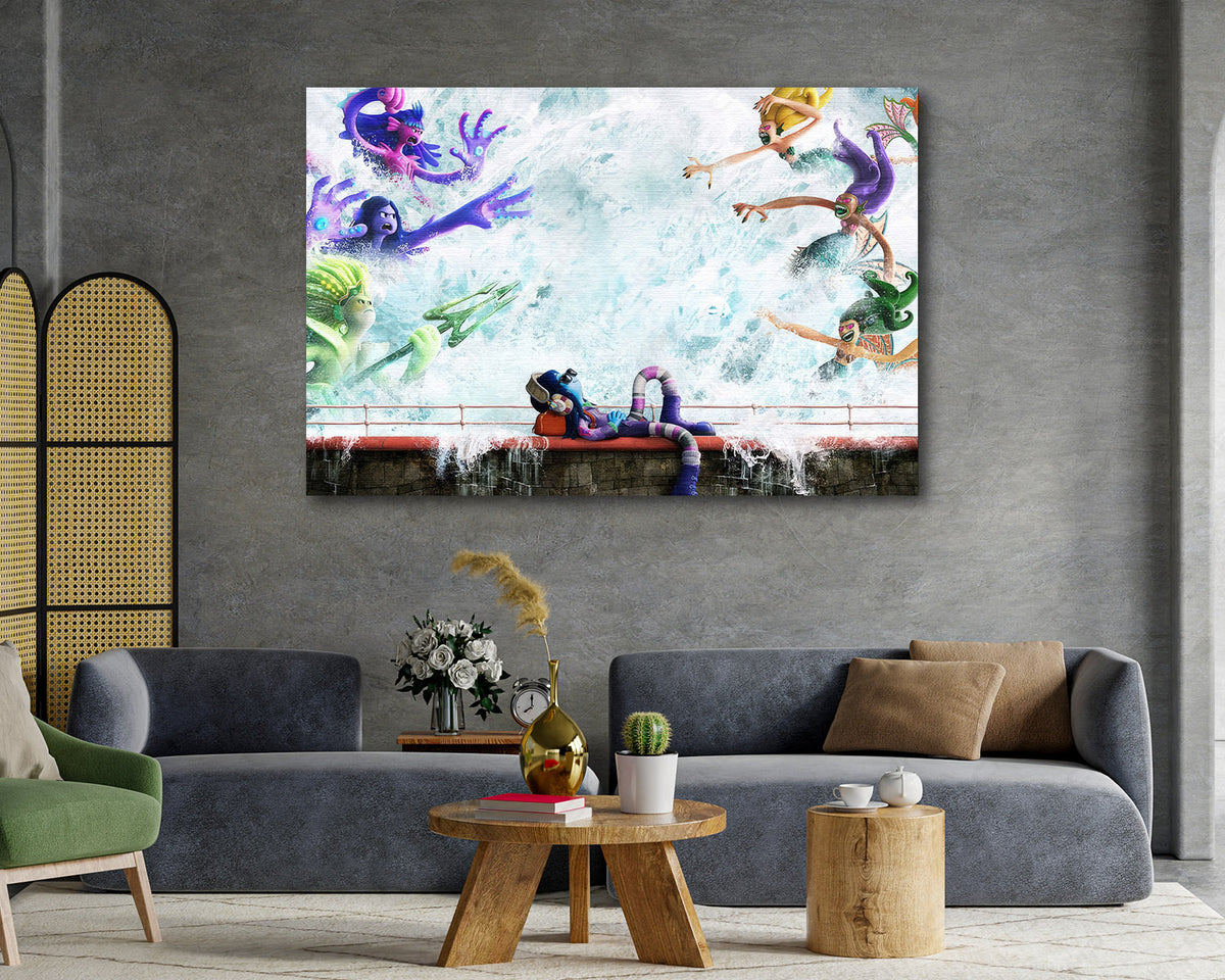 Ruby Gillman Animated Movie Canvas Print