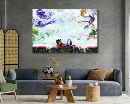 Ruby Gillman Animated Movie Canvas Print