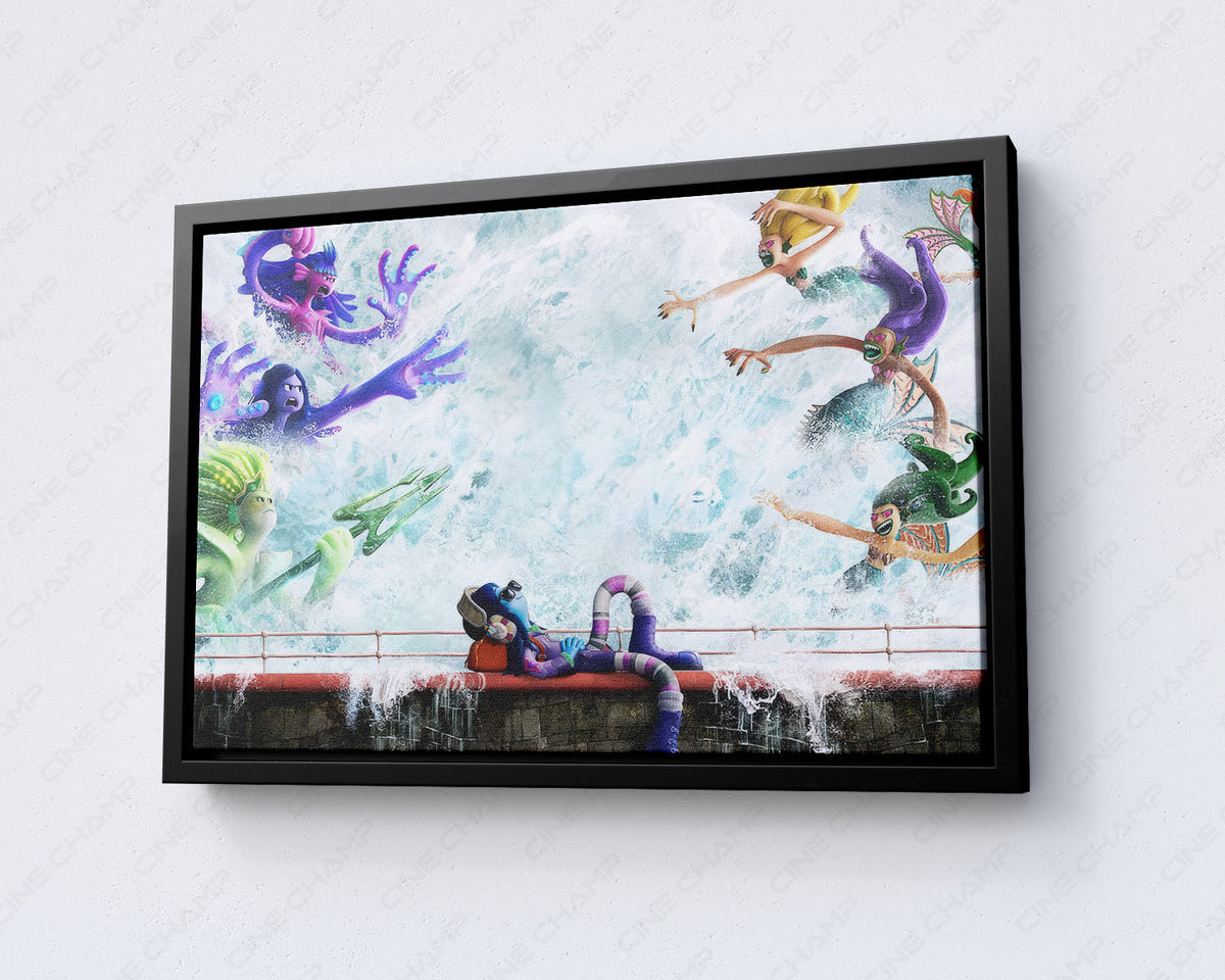 Ruby Gillman Character Canvas Art