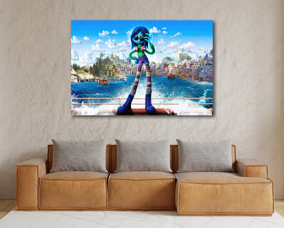 Ruby Gillman Character Canvas Print
