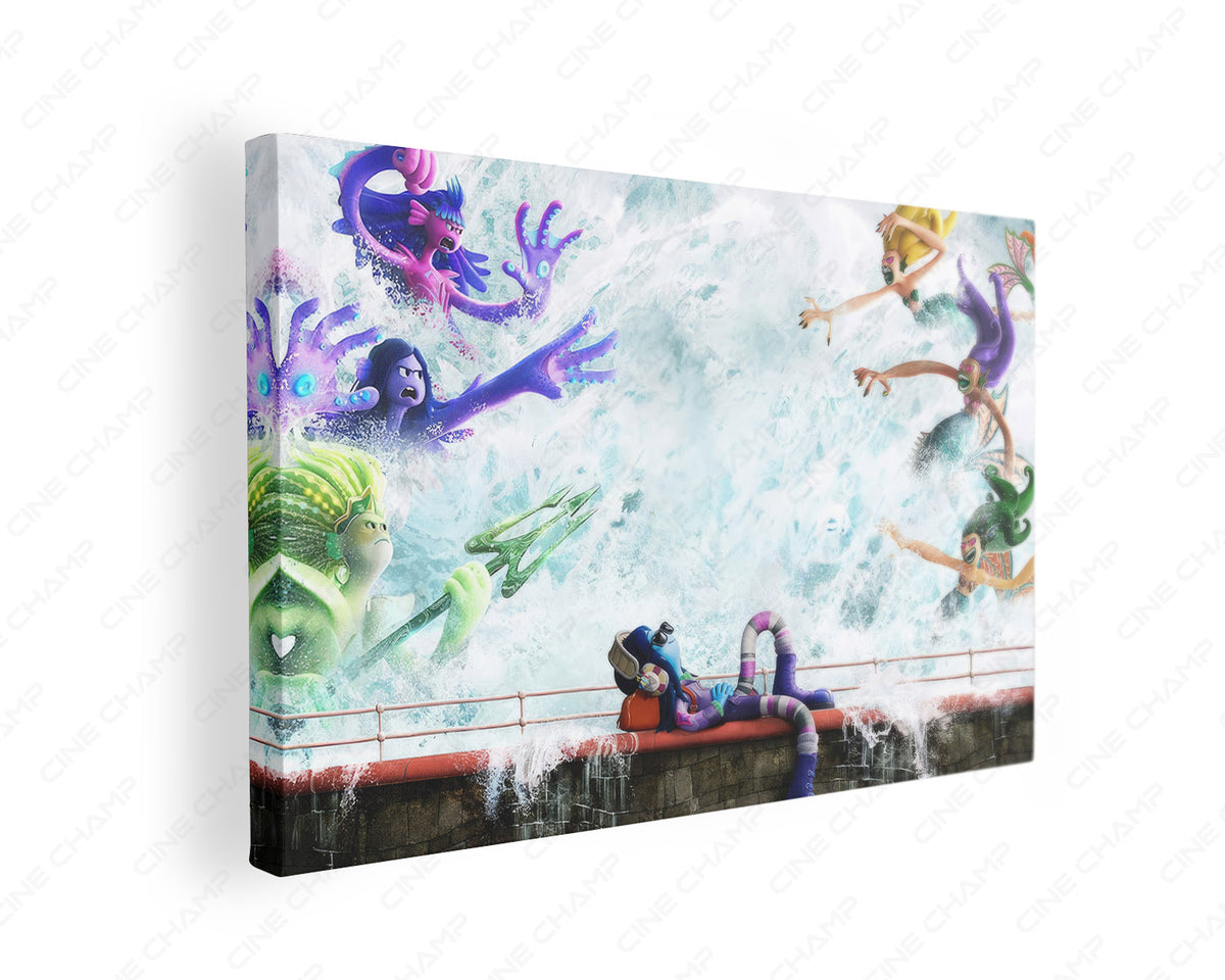 Ruby Gillman Teenage Kraken Canvas Wall Art
