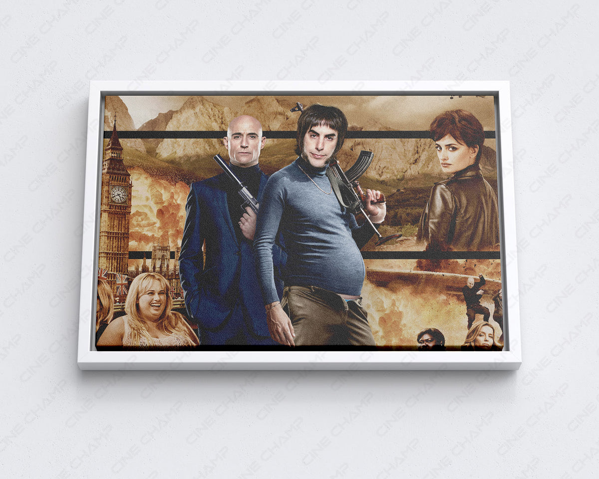 Sacha Baron Cohen Movie Poster Canvas