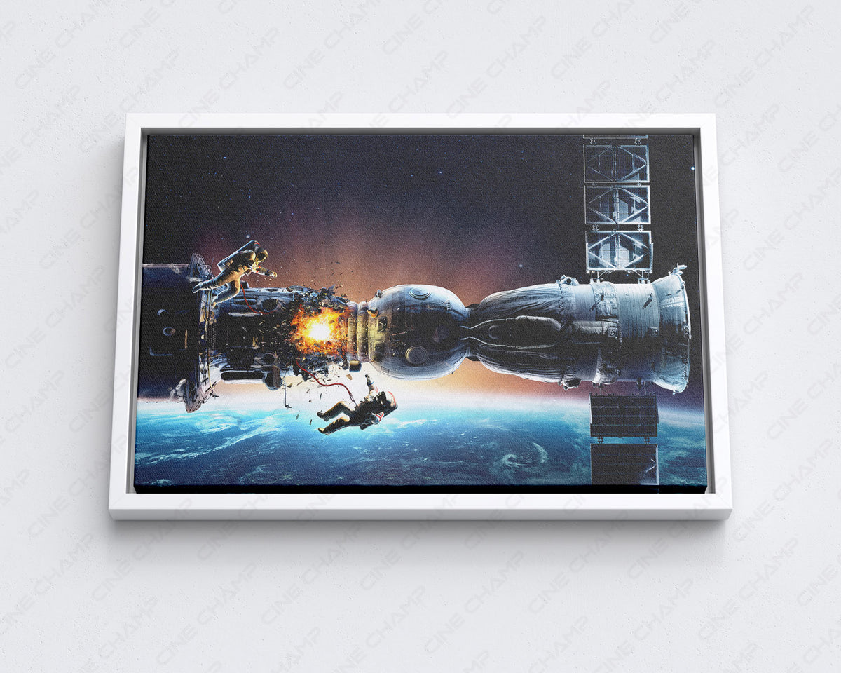 Salyut 7 Astronaut Movie Wall Art