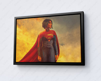 Sasha Calle DC Superhero Canvas