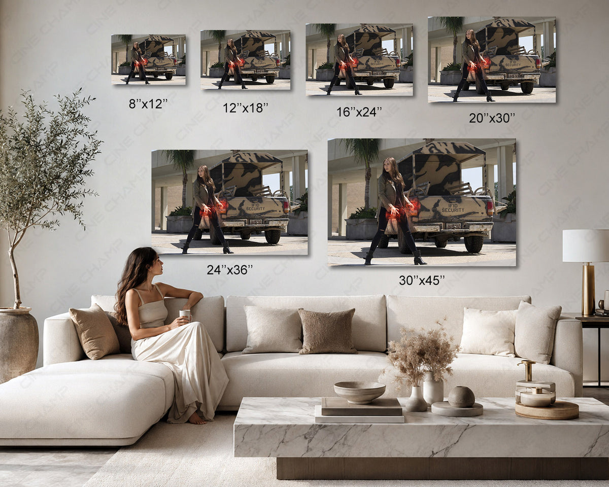 Scarlet Witch Marvel Canvas Decor