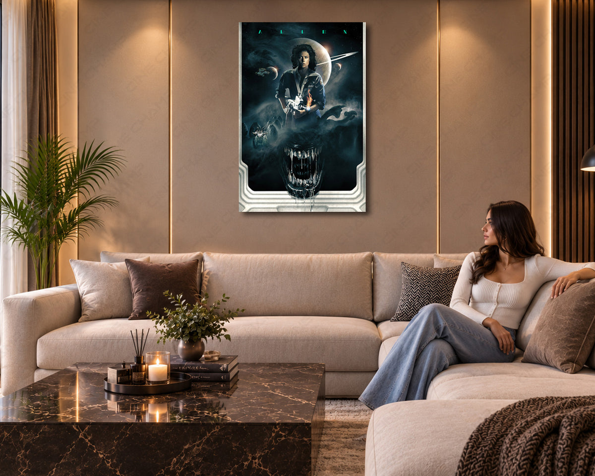 Sci Fi Collector Canvas for Home Theater