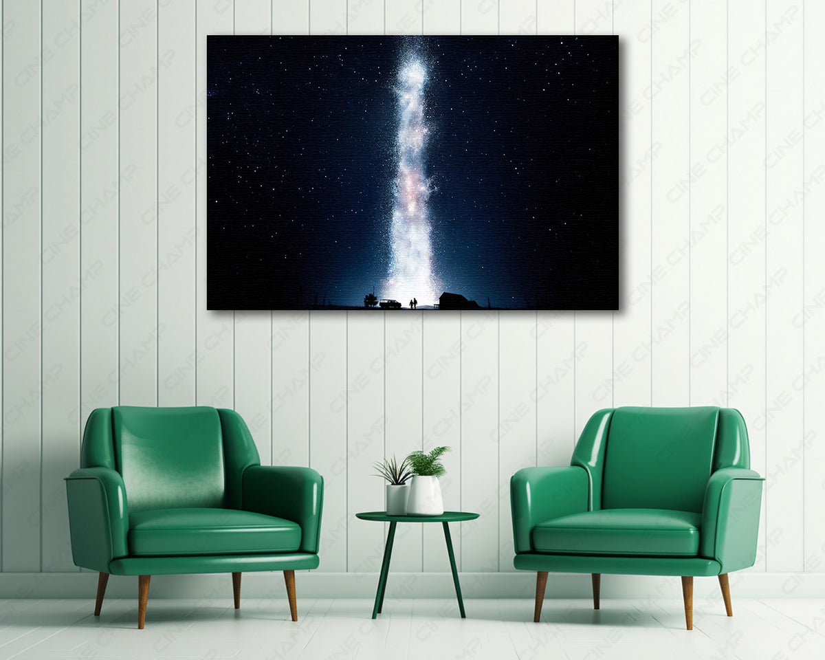 Sci fi cinematic canvas artwork