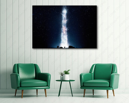 Sci fi cinematic canvas artwork
