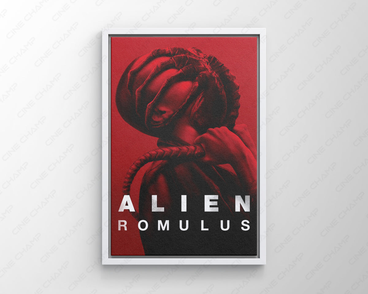Science fiction canvas wall art inspired by the Alien universe