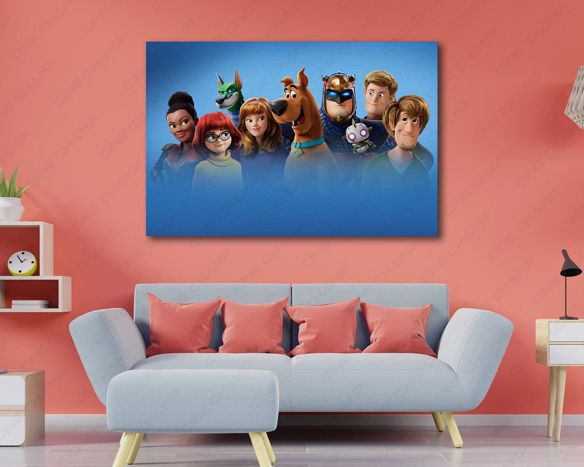 Scoob Animated Movie Canvas Print