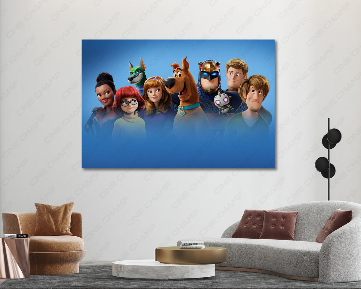 Scoob Movie Poster Canvas