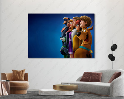 Scooby-Doo Movie Poster Canvas