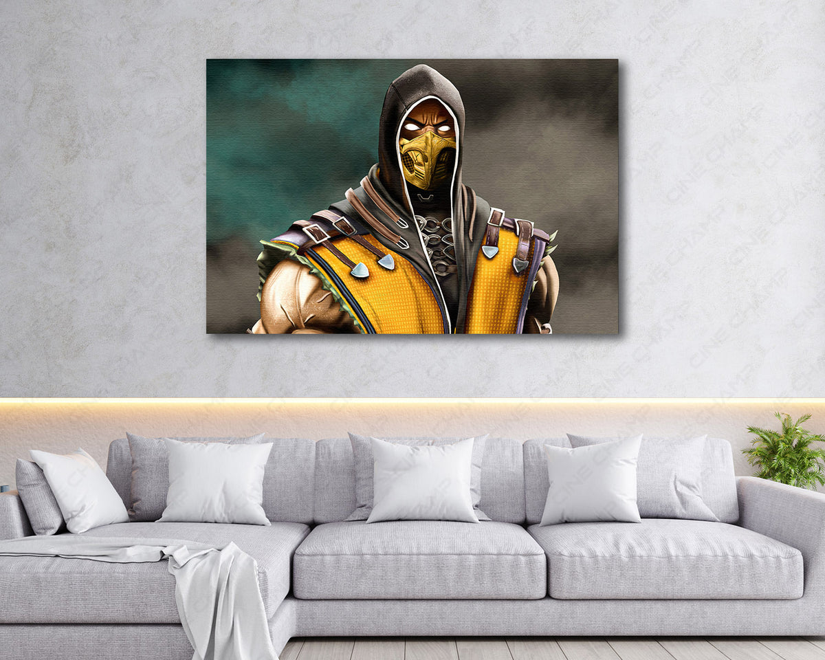 Scorpion Gaming Canvas Print