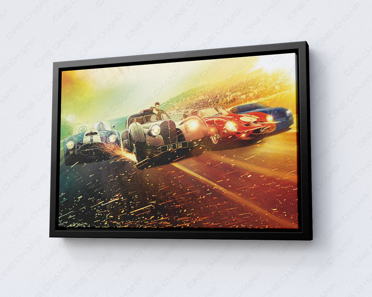 Scott Eastwood Overdrive Movie Canvas
