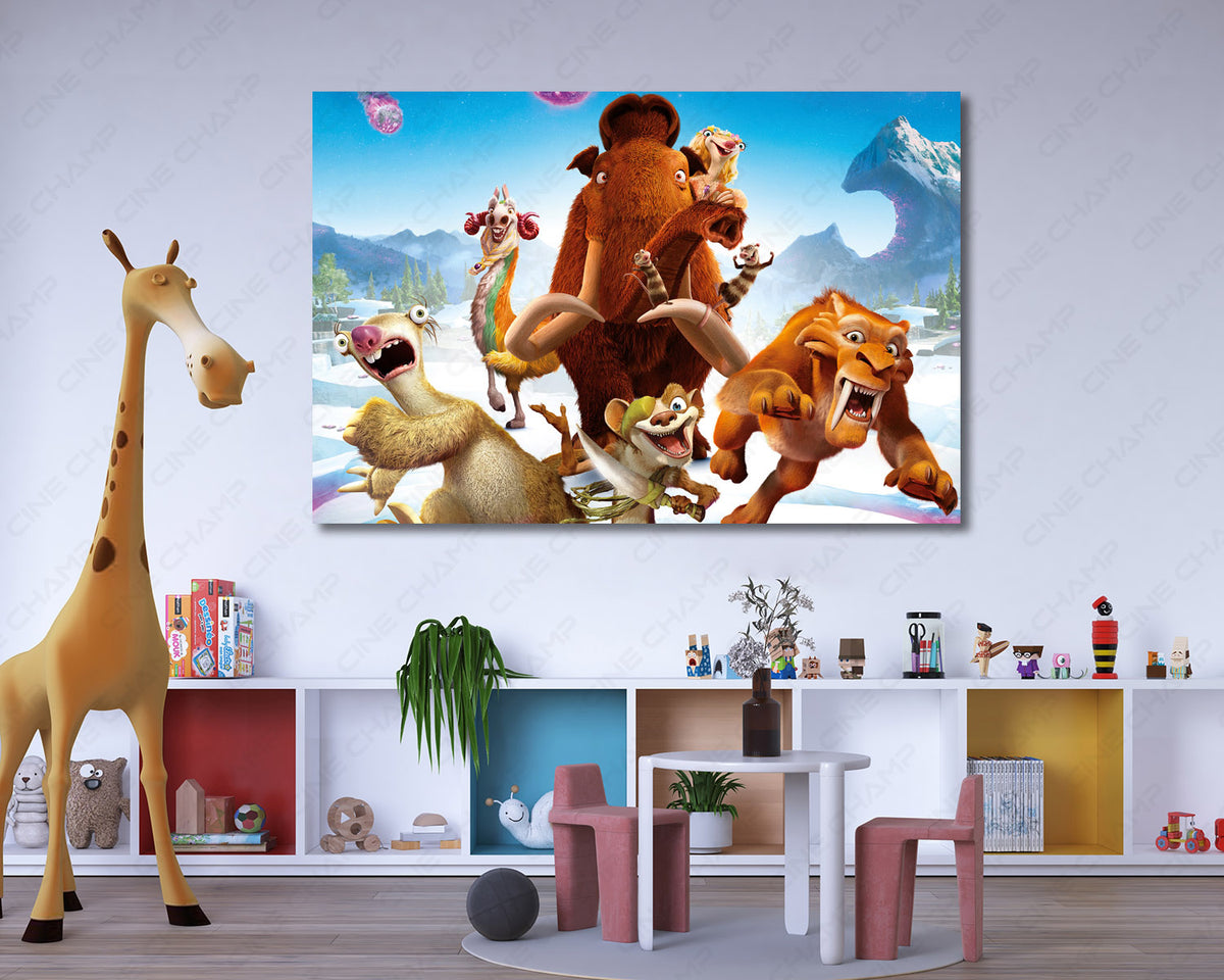 Scrat Ice Age Collision Course wall art