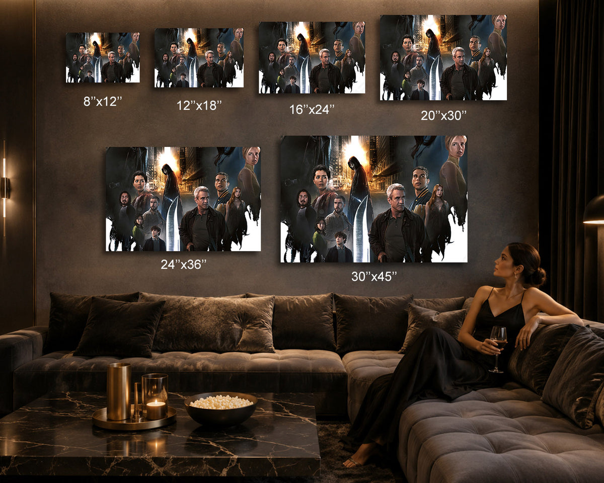 Scream 6 Movie Poster Canvas
