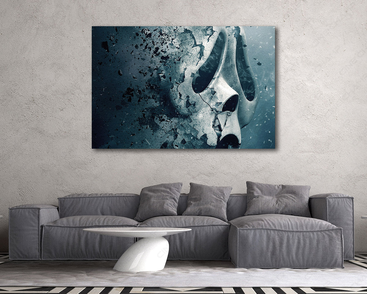 Scream Horror Canvas Print