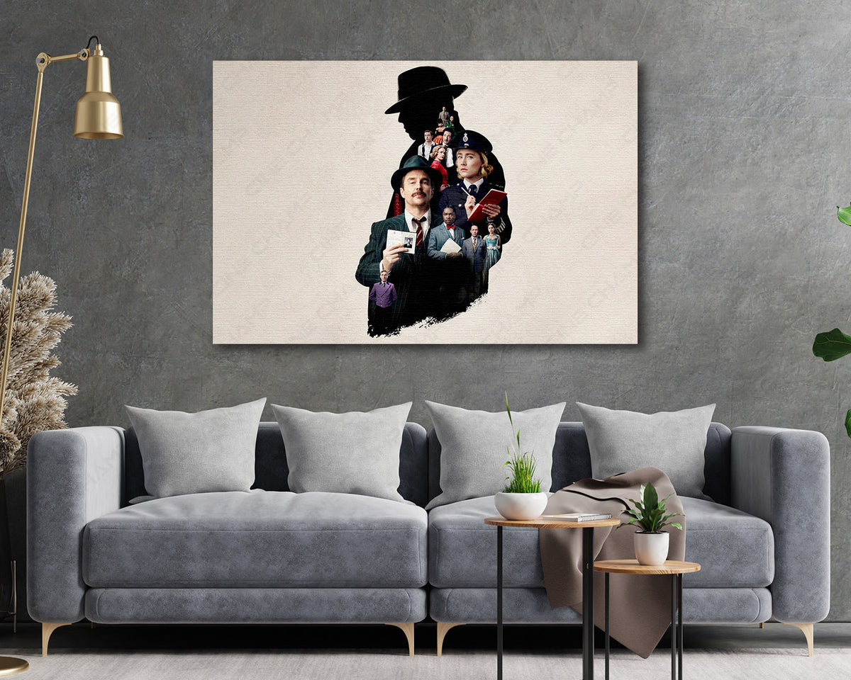 See How They Run Movie Canvas Print