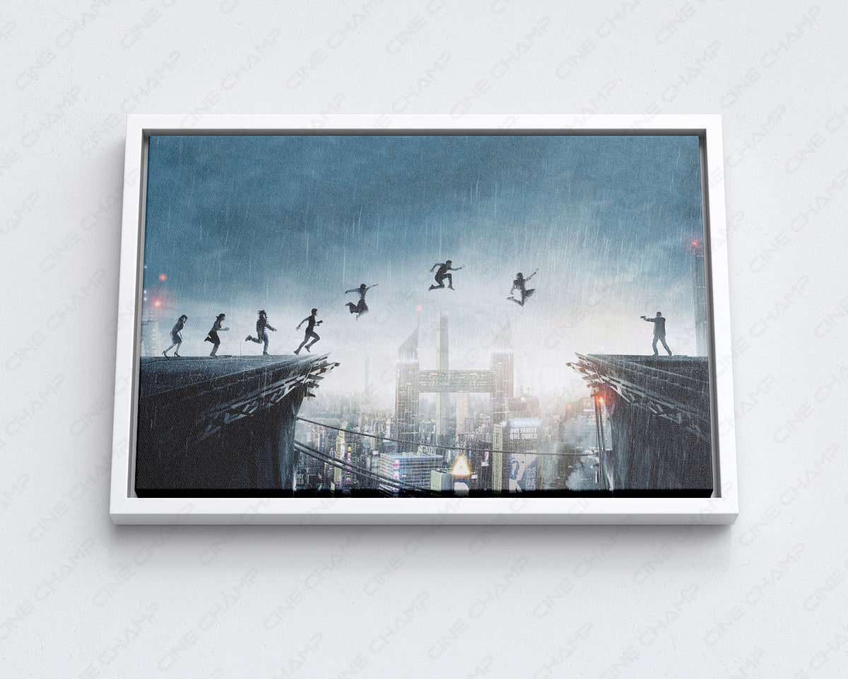 Seven Sisters Dystopian Canvas Art