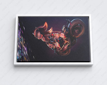 Shadow the Hedgehog Gaming Wall Art