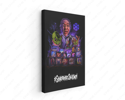 Shakespeare's Shitstorm Canvas Wall Art