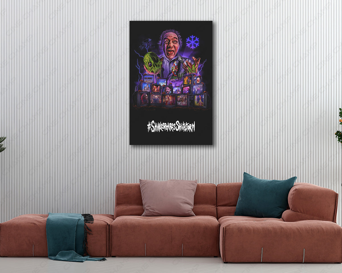 Shakespeare's Shitstorm Comedy Artwork