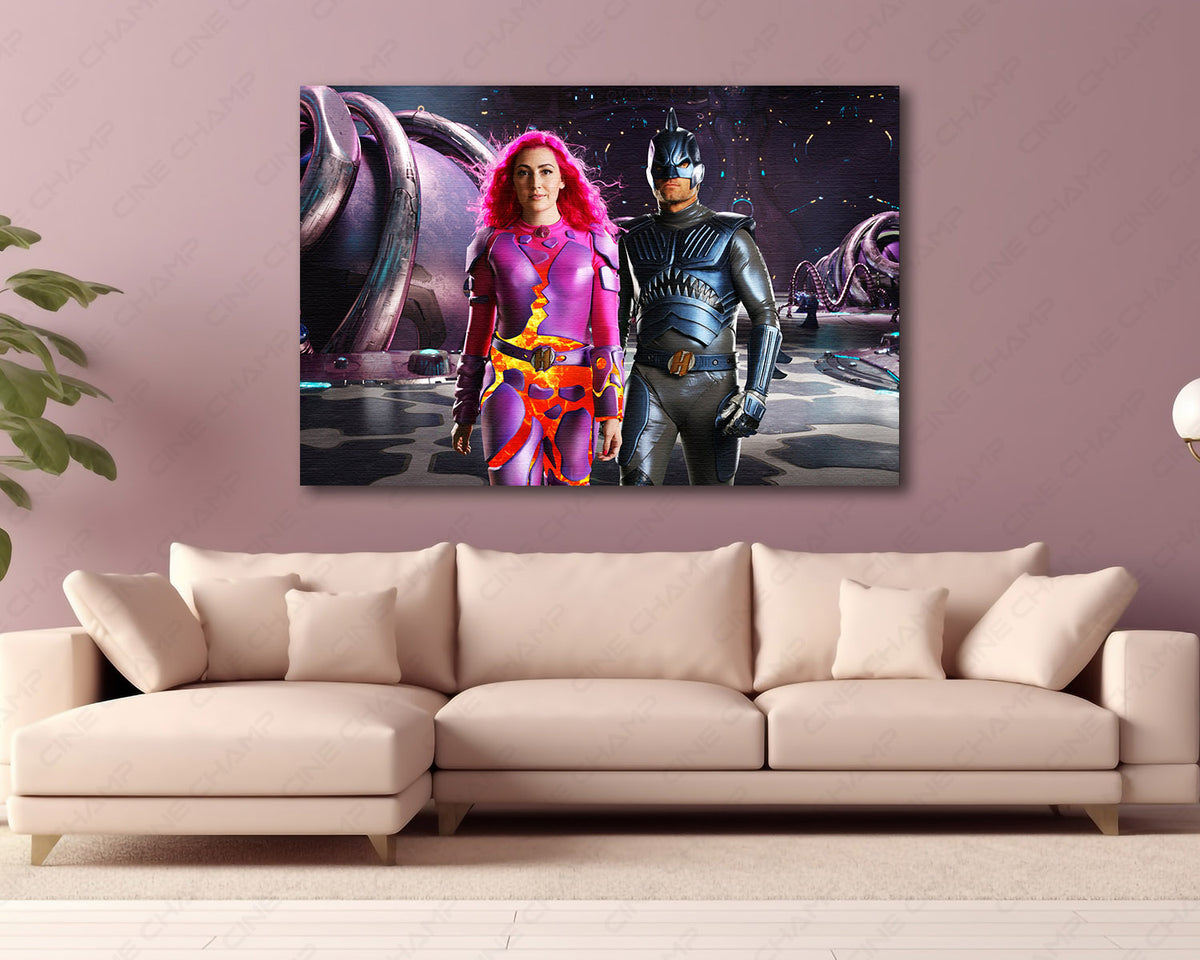 Sharkboy Canvas Movie Print