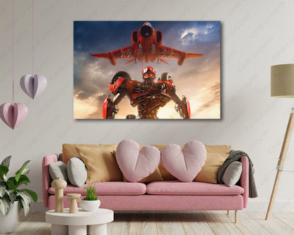 Shatter Transformers Canvas Print