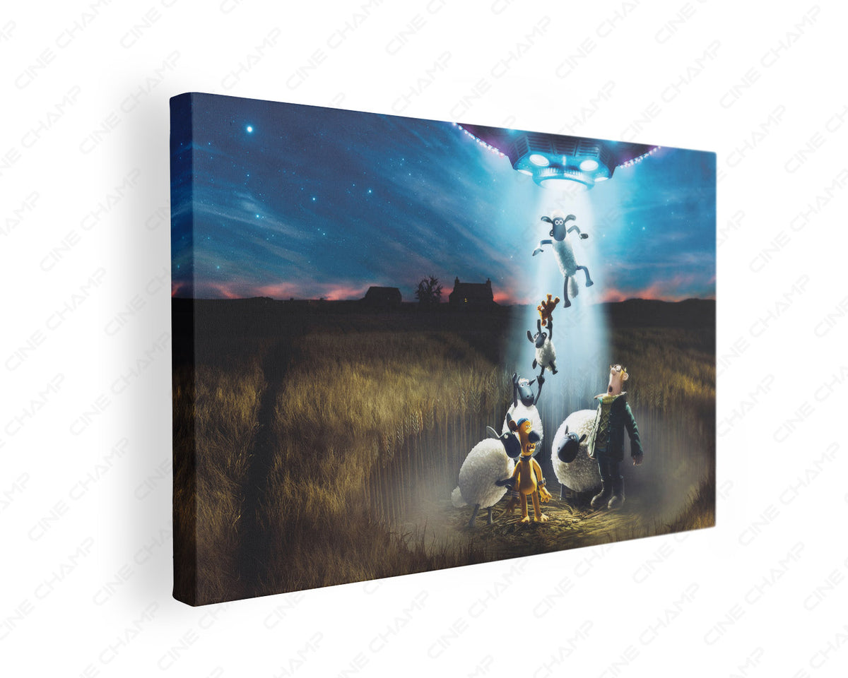 Shaun The Sheep Canvas Wall Art