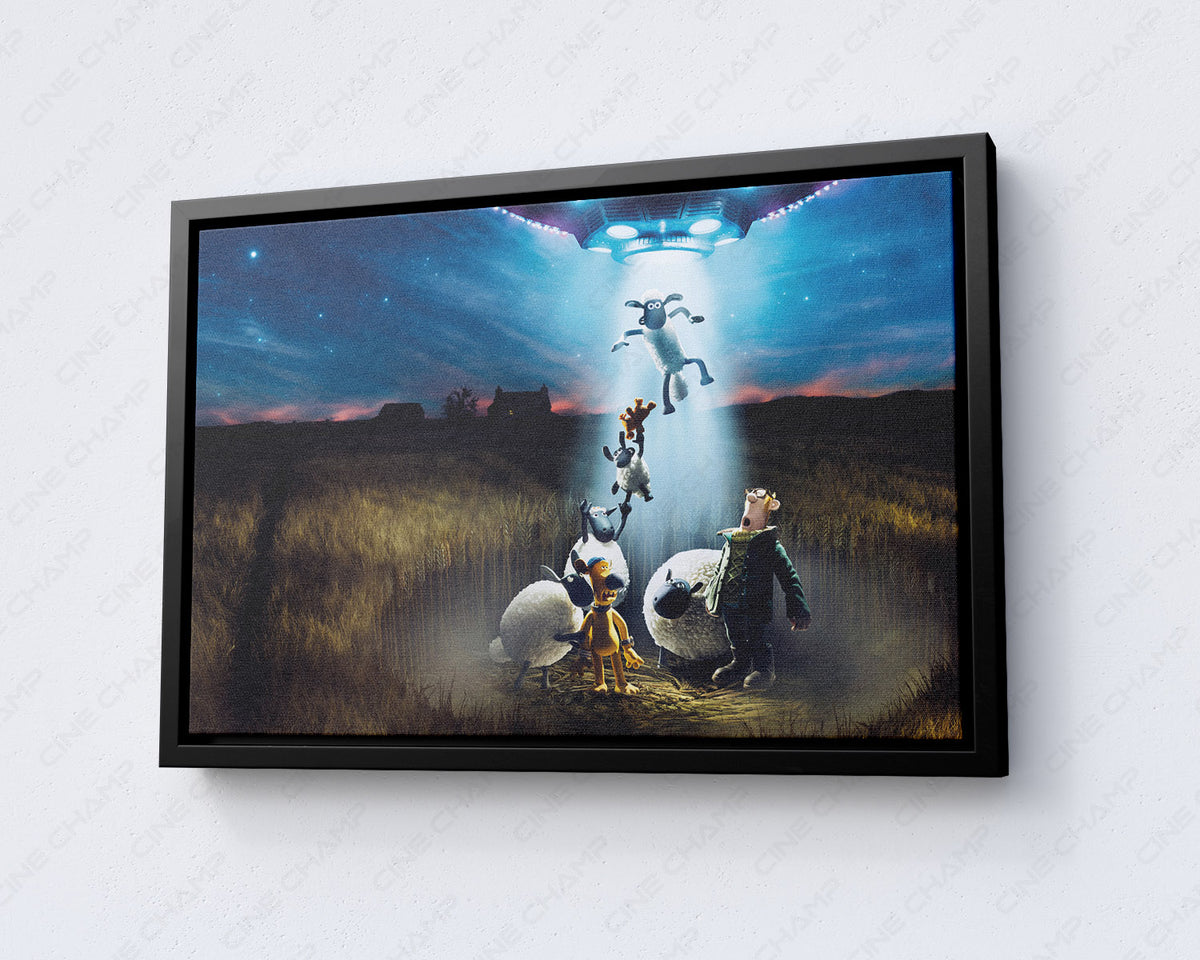 Shaun The Sheep Poster Canvas