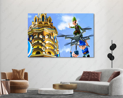 Sherlock Gnomes Detective Artwork