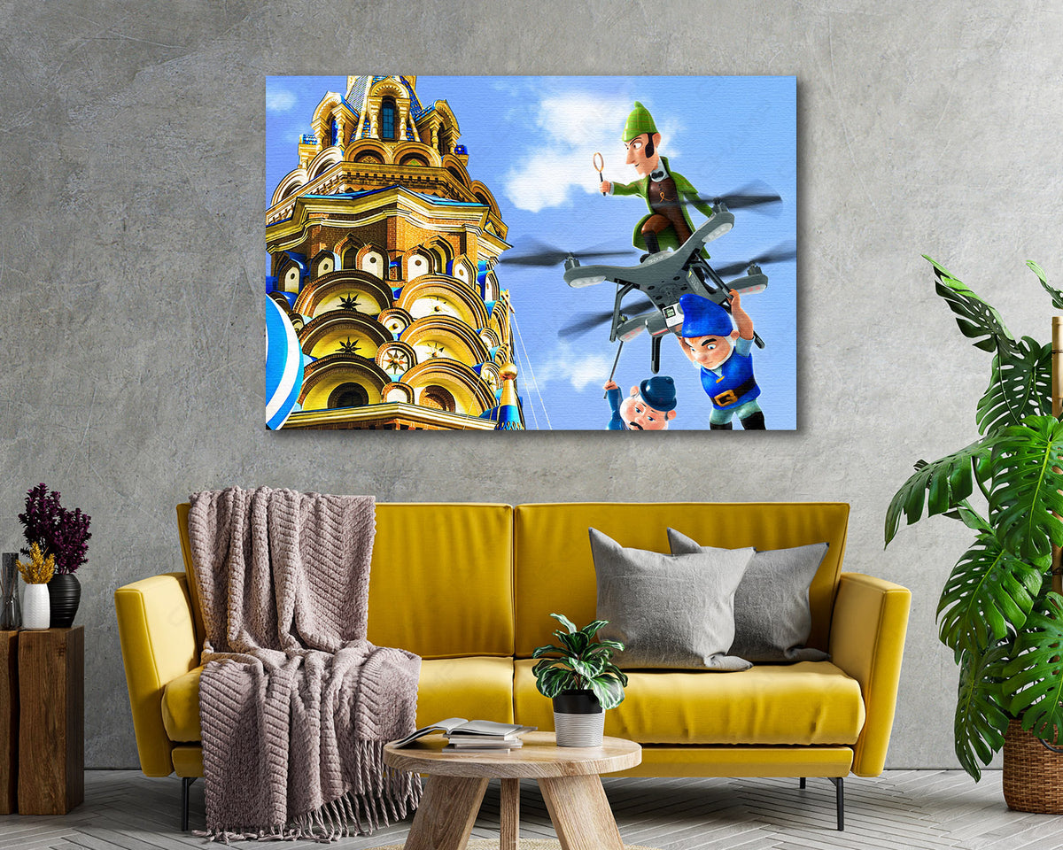 Sherlock Gnomes Movie Canvas Print