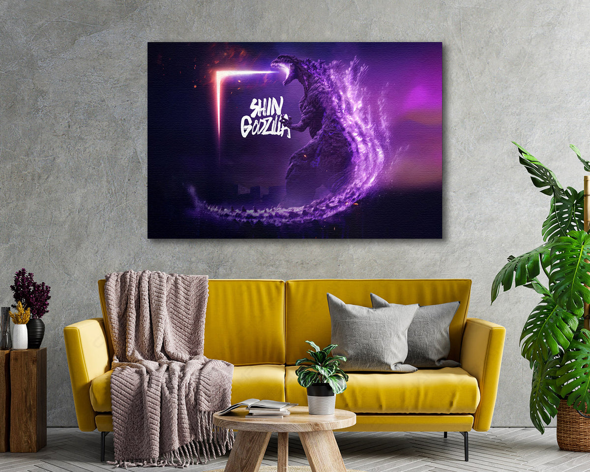 Shin Godzilla Movie Canvas Print