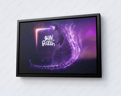 Shin Godzilla Movie Poster Canvas