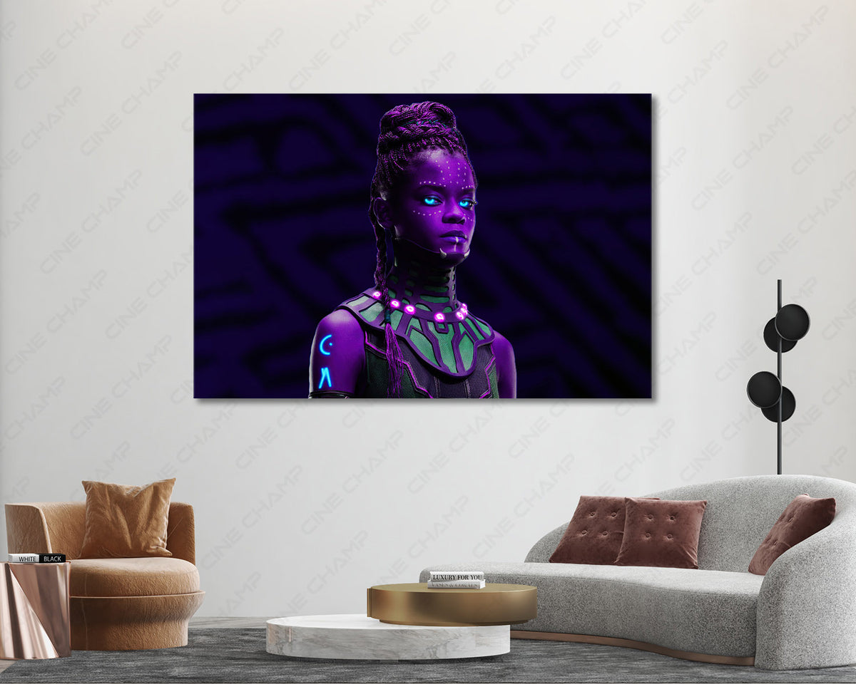 Shuri Marvel Superhero Artwork