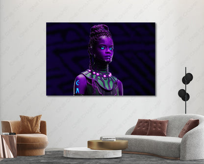 Shuri Marvel Superhero Artwork