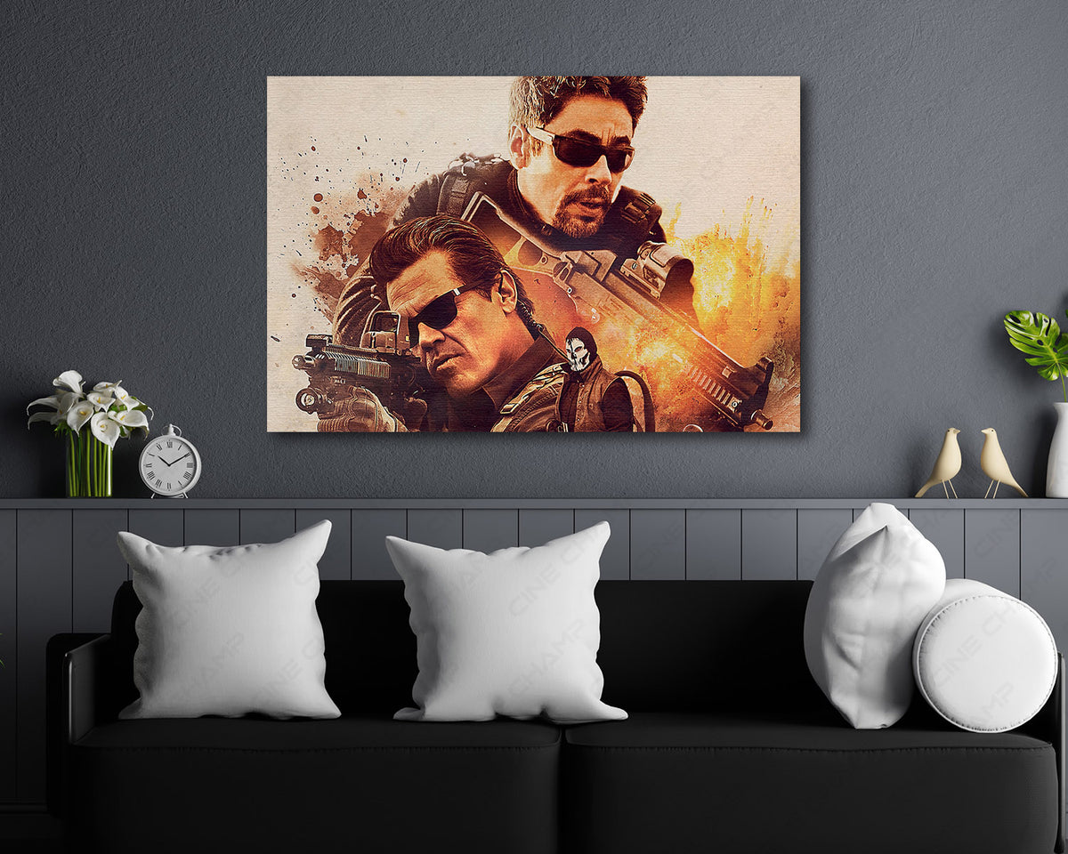 Sicario 2 Movie Canvas Print