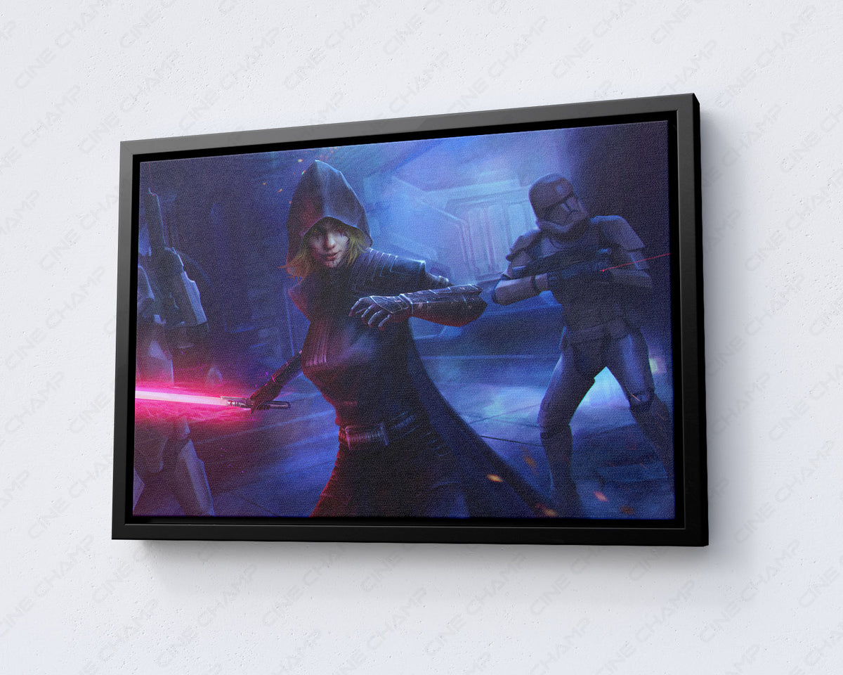 Sith Assassin Star Wars Canvas Print