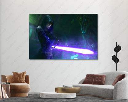 Sith Dark Side Canvas Artwork