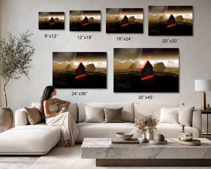 Sith Gaming Room Wall Art