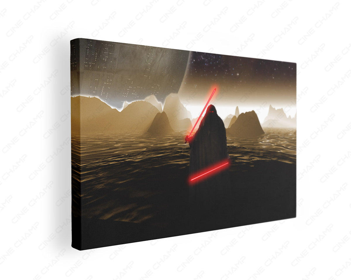 Sith Lord Canvas Wall Art