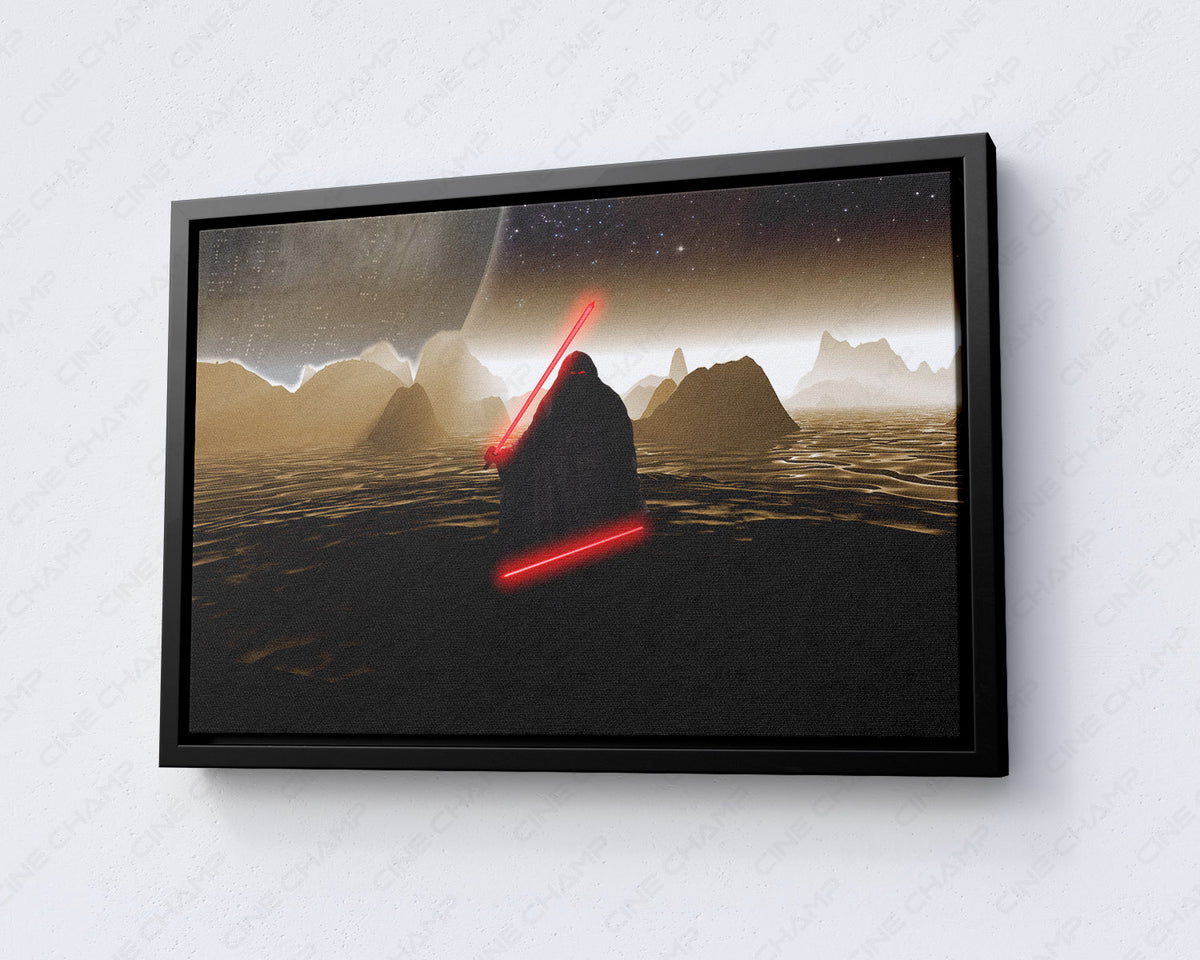 Sith Lord Movie Poster Canvas