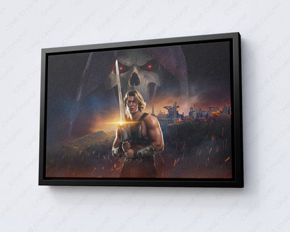 Skeletor Movie Poster Canvas Print