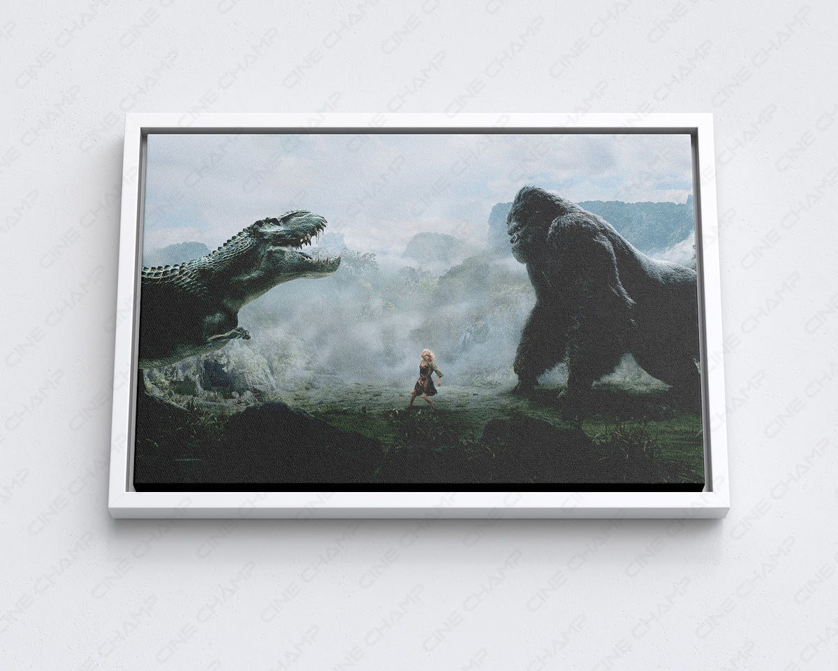 Skull Island Cinematic Canvas Art